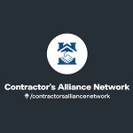 Contractor's Alliance Network logo with handshake and building icon.
